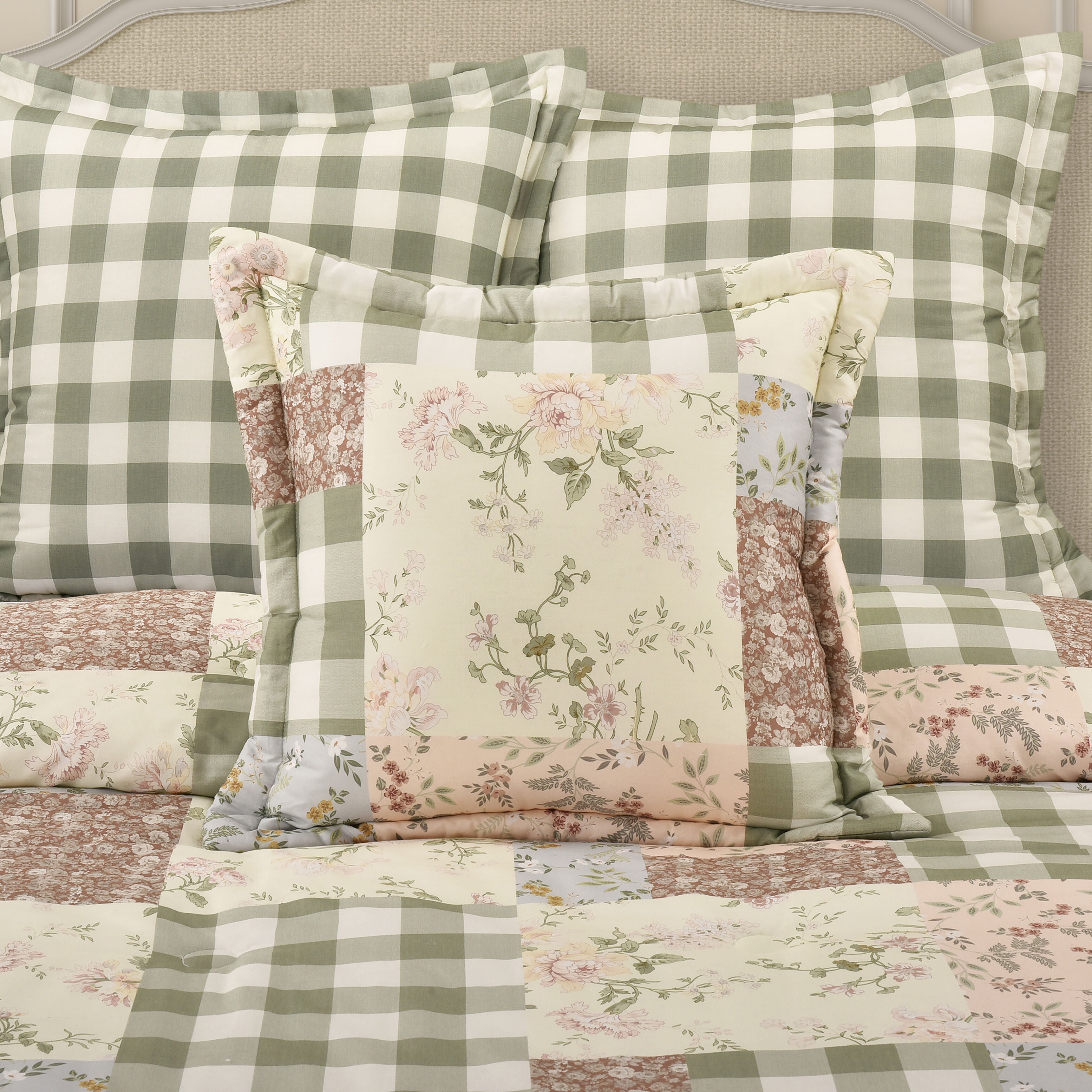 ELOISE 20 inches SQUARE DECORATIVE THROW PILLOW, DUSTY ROSE, hi-res image number 0
