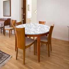 5’ Round Stretch-Fit Table Cover