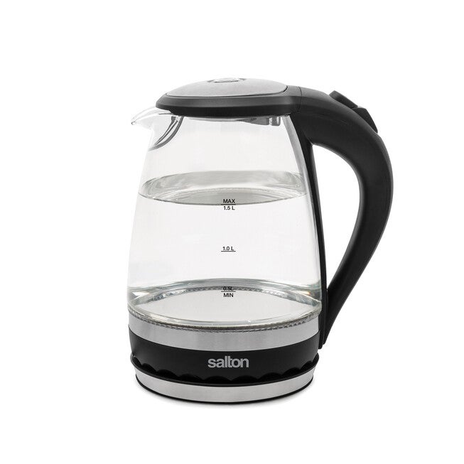 Salton® Compact Cordless Electric Glass Kettle, , on-hover image number null