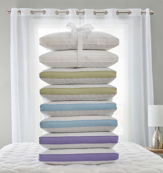 Stomach Sleeper Gusseted Density 2-Pack Pillows, , on-hover image number null