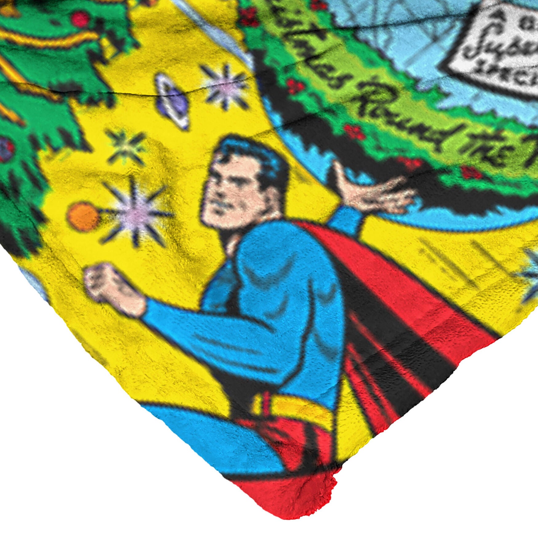 Wb Dc Justice League Heroic Holiday Helpers Silk Touch Throw, , alternate image number 2