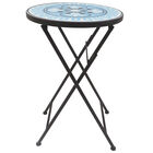 Lori Mosaic Folding Side Table, , alternate image number null