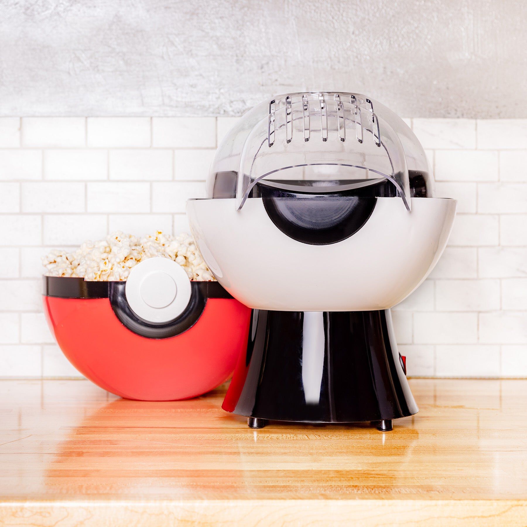 Pokemon Pokeball Popcorn Maker, RED, hi-res image number 0