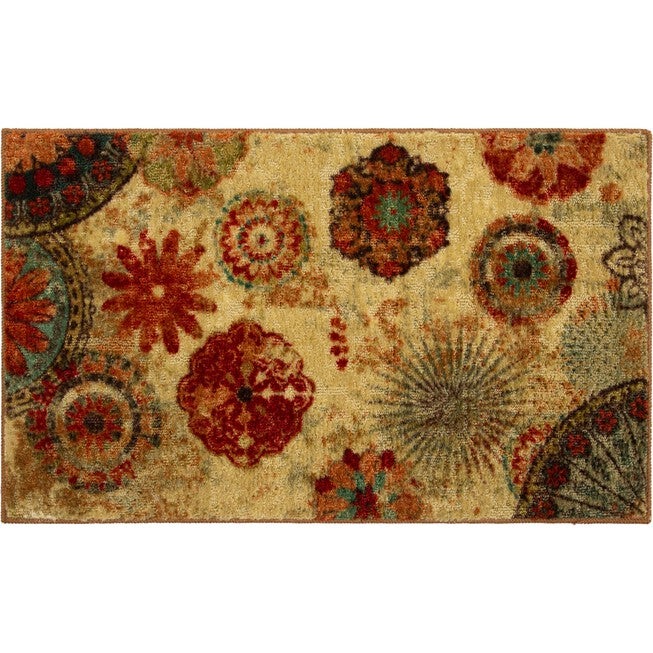 Caravan Medallion Multi 2' 6 inches X 3' 10 inches, MULTI, hi-res image number 0