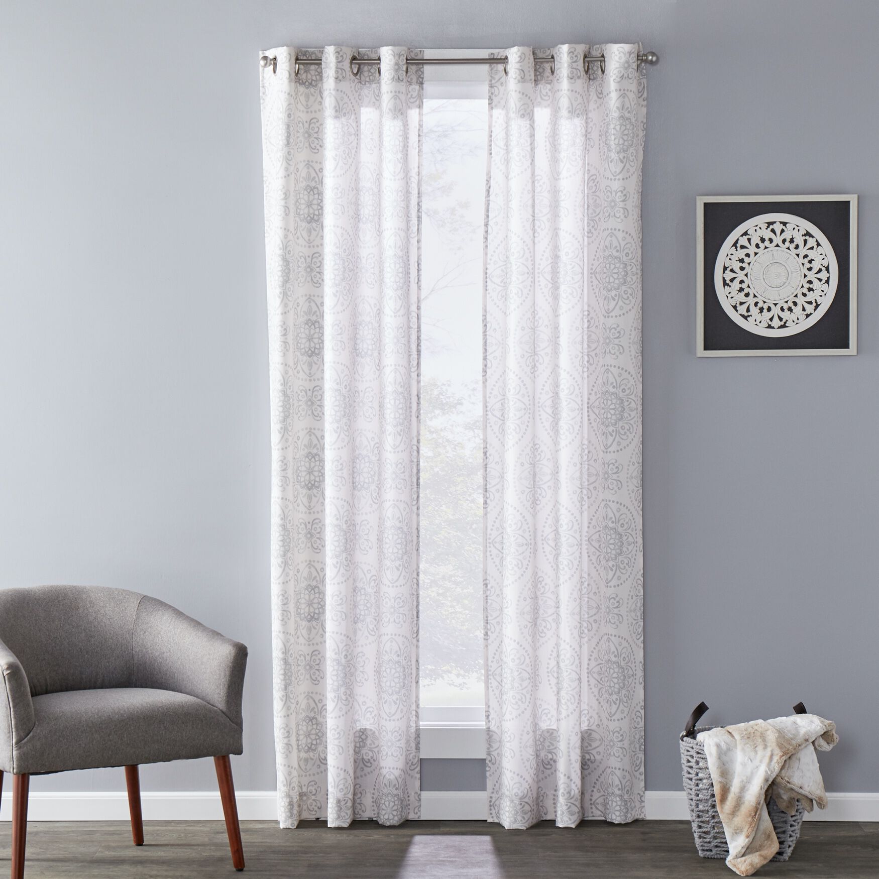 Sunsafe Kali Window Panel Curtain, , alternate image number 2