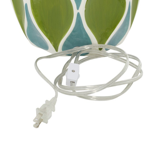 Green Stone Traditional Table Lamp, , alternate image number null
