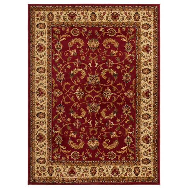 Royalty Rug 7 feet 8 inches x 10 feet 4 inches, RED IVORY, hi-res image number null