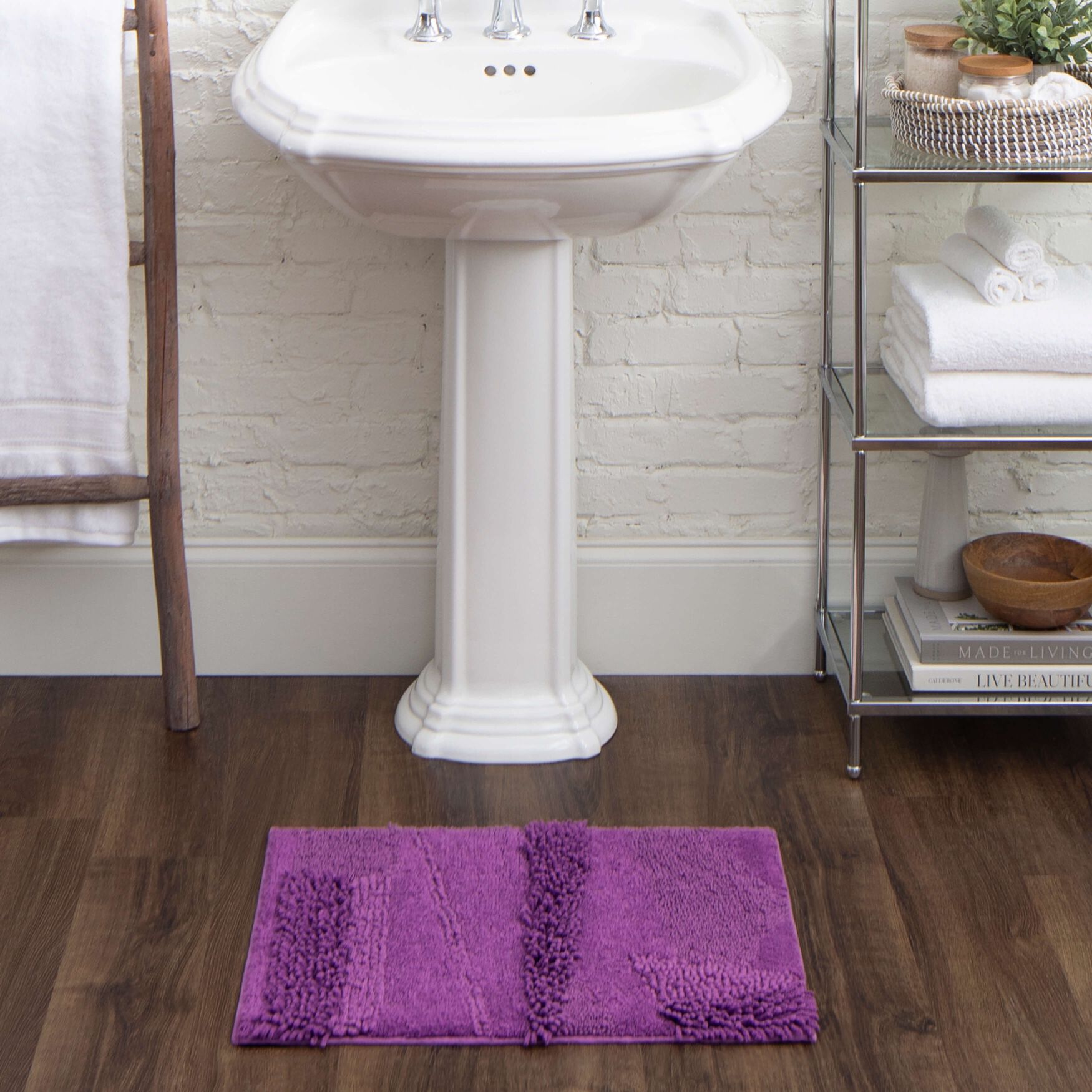 Composition Bath Rug, , alternate image number 17