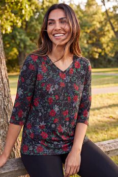 Plus Size Black Tees