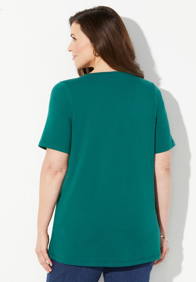 Slice of Life Sequin Tee, , on-hover image number null