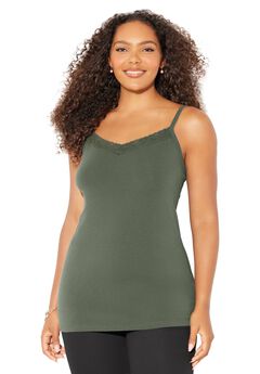 Suprema® Cami With Lace