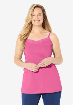 Plus Size V-Neck Camis