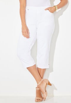 The Knit Jean Capri (With Pockets)