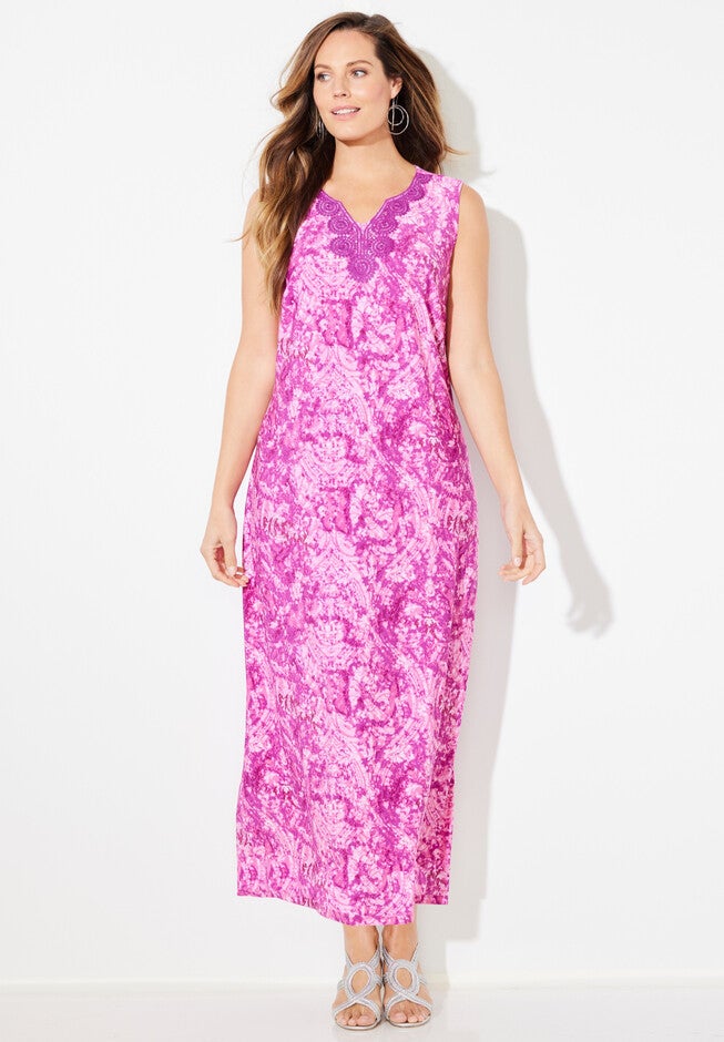 Terrace Ridge Maxi Dress Woman Within