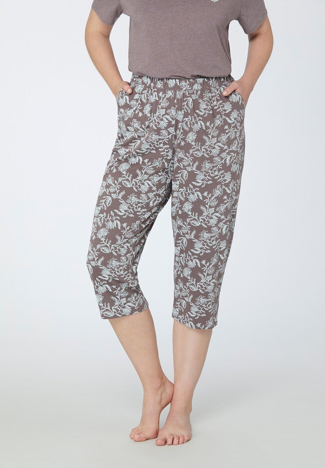 Sleep Capri, SPARROW VINE FLORAL, hi-res image number 0