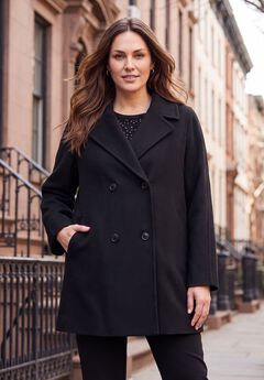 A-Line Wool Peacoat