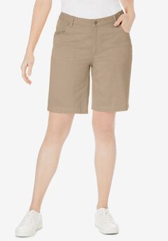 Classic Cotton Denim Shorts