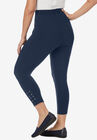 Lace Up Capri Legging, , on-hover image number null