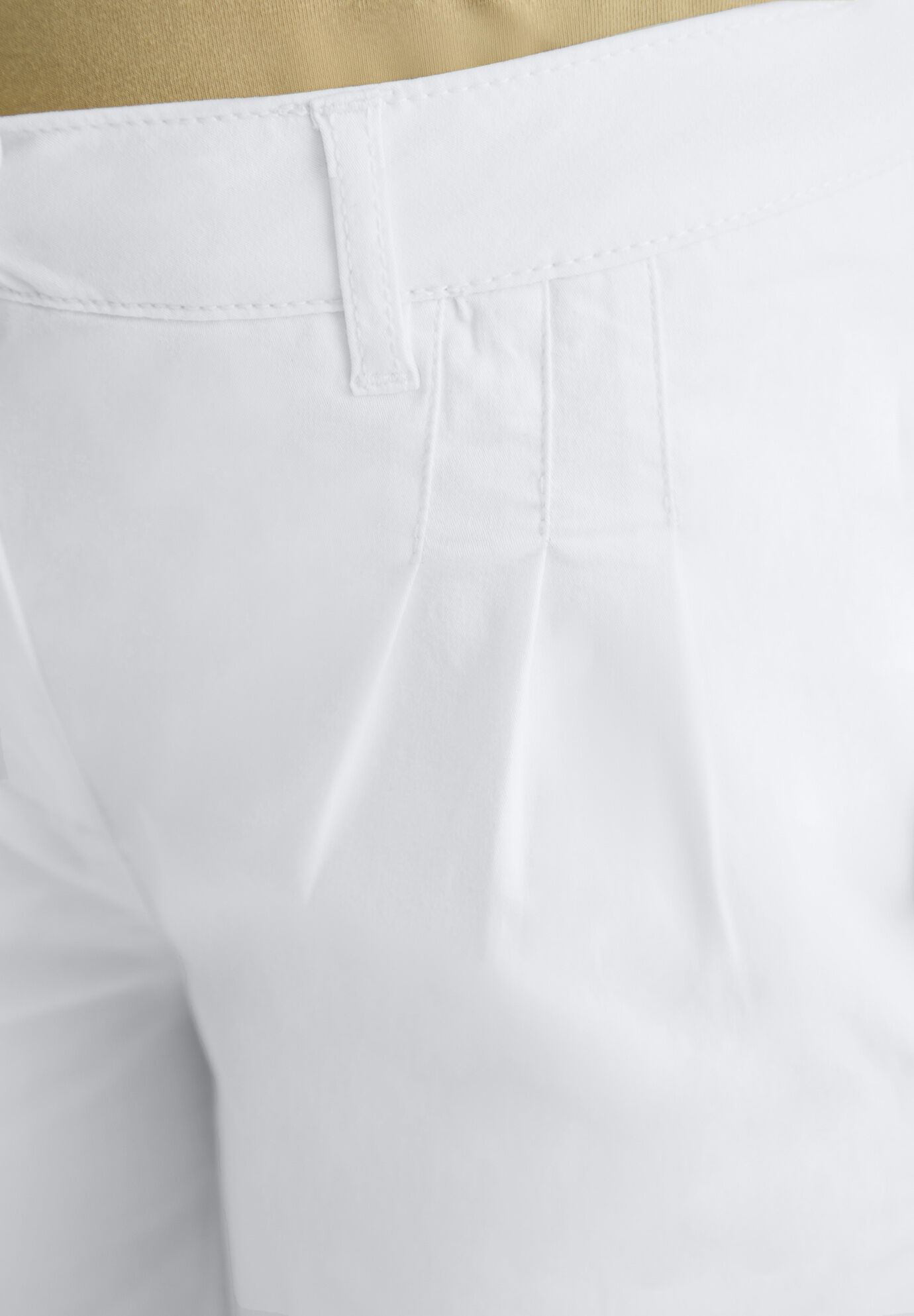 Stretch Chino Short, WHITE, alternate image number 3