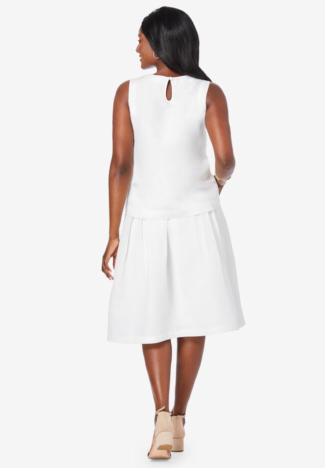 Linen Skirt Set, , on-hover image number 1