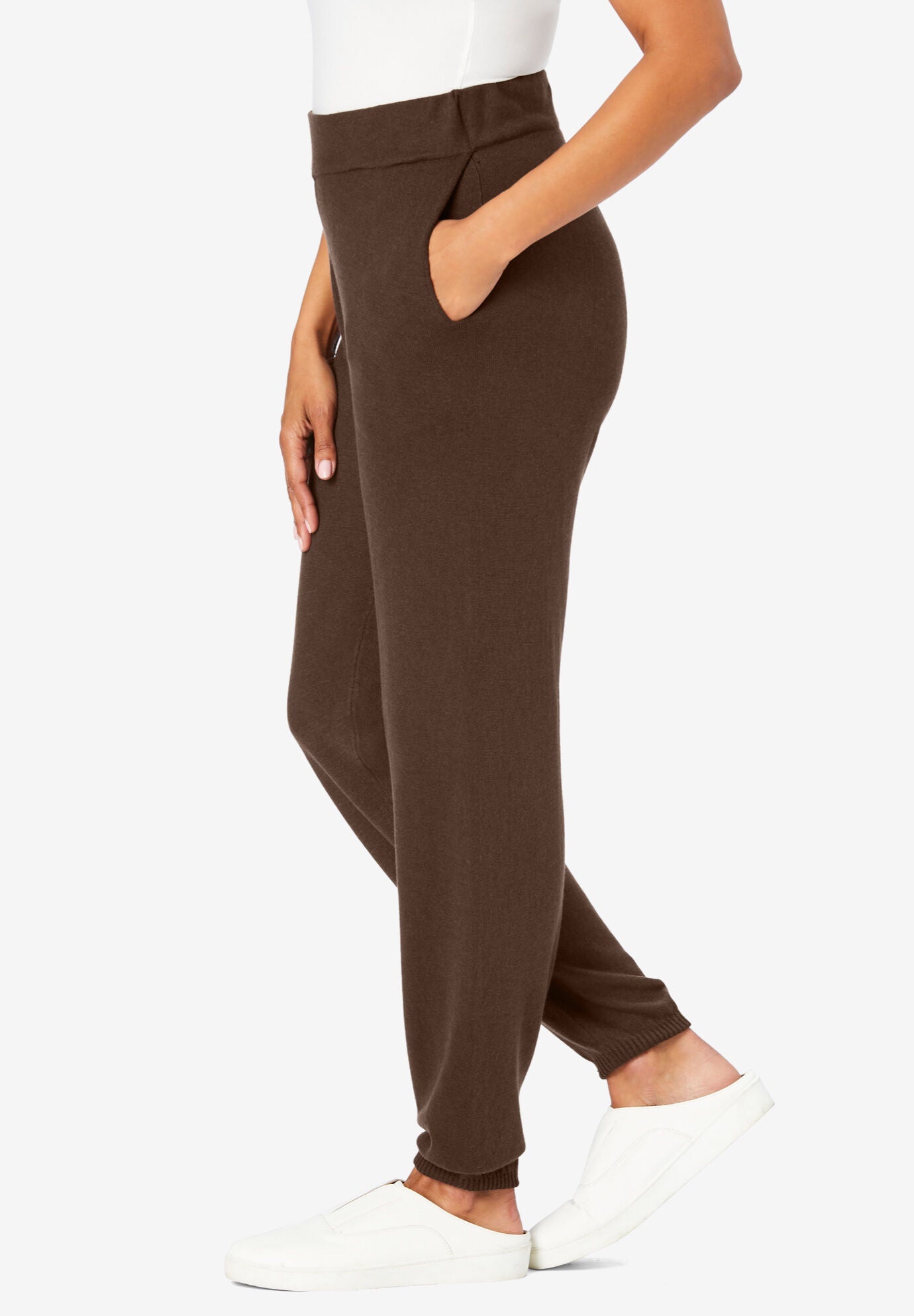 Cashmere Jogger, , alternate image number 2