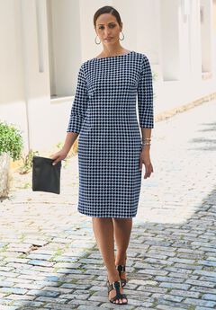 Stretch Cotton T-Shirt Dress