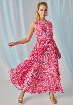 V Neck Plus Size Dresses