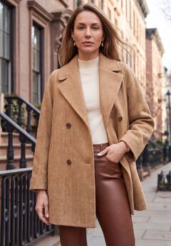A-Line Wool Peacoat