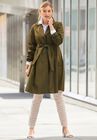 Pleated Trench Coat, , alternate image number null