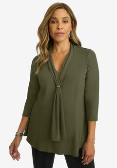 Stretch Ring Detail Tunic