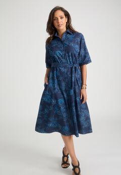 Soft Denim Shirtdress