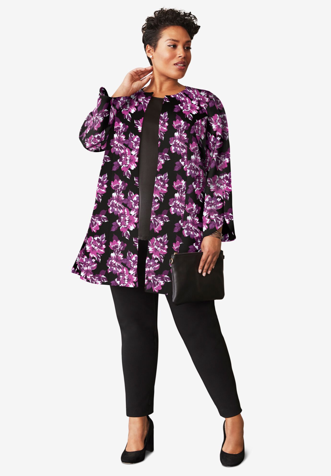 Woman within coat clearance