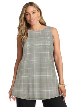 Plus Size Black Knitwear