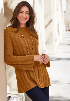 Cable Sweater Tunic