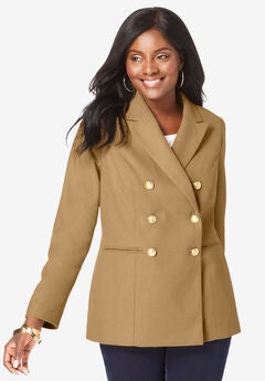 Double Breasted Wool Blazer
