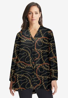 Georgette High Low Tunic