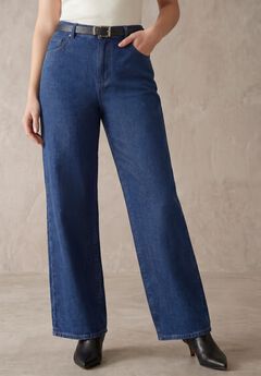 Classic Denim Wide Leg Jean