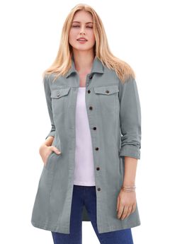Long Denim Jacket
