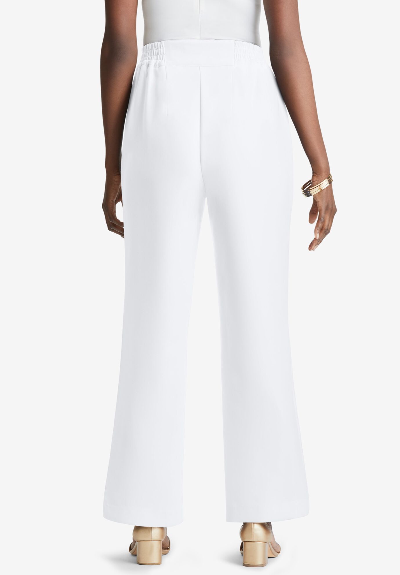 Plus Size V-Waist Bootcut Long Pant main image 0