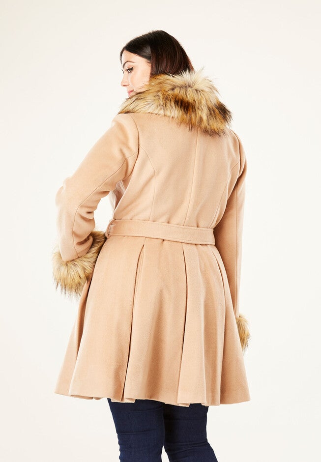 Long Skirted Coat by Donna Salyers Fabulous-Furs®, , on-hover image number null