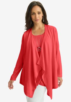 Lightweight Plus Size Cardigans