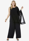 2-Piece Pant Set, BLACK, hi-res image number null