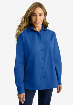 Stretch Cotton Oversized Shirt