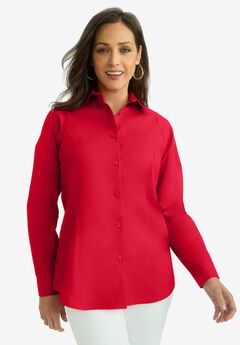 Wrinkle-Free Stretch Poplin Shirt