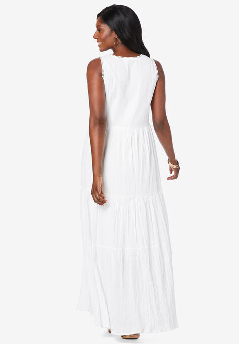 Tiered Maxi Dress, , on-hover image number null