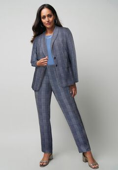 Plus Size Navy Suits