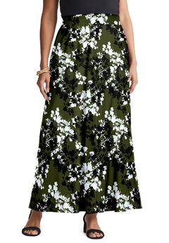 Everyday Stretch Knit Maxi Skirt