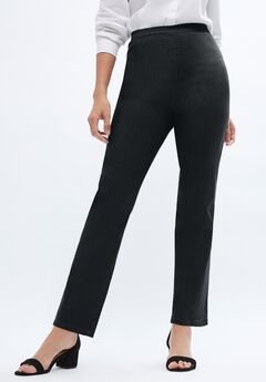 Stretch Denim Straight-Leg Jegging