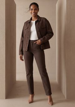 Plus Size Cut Jeans