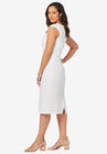 Linen Sheath Dress, , alternate image number null